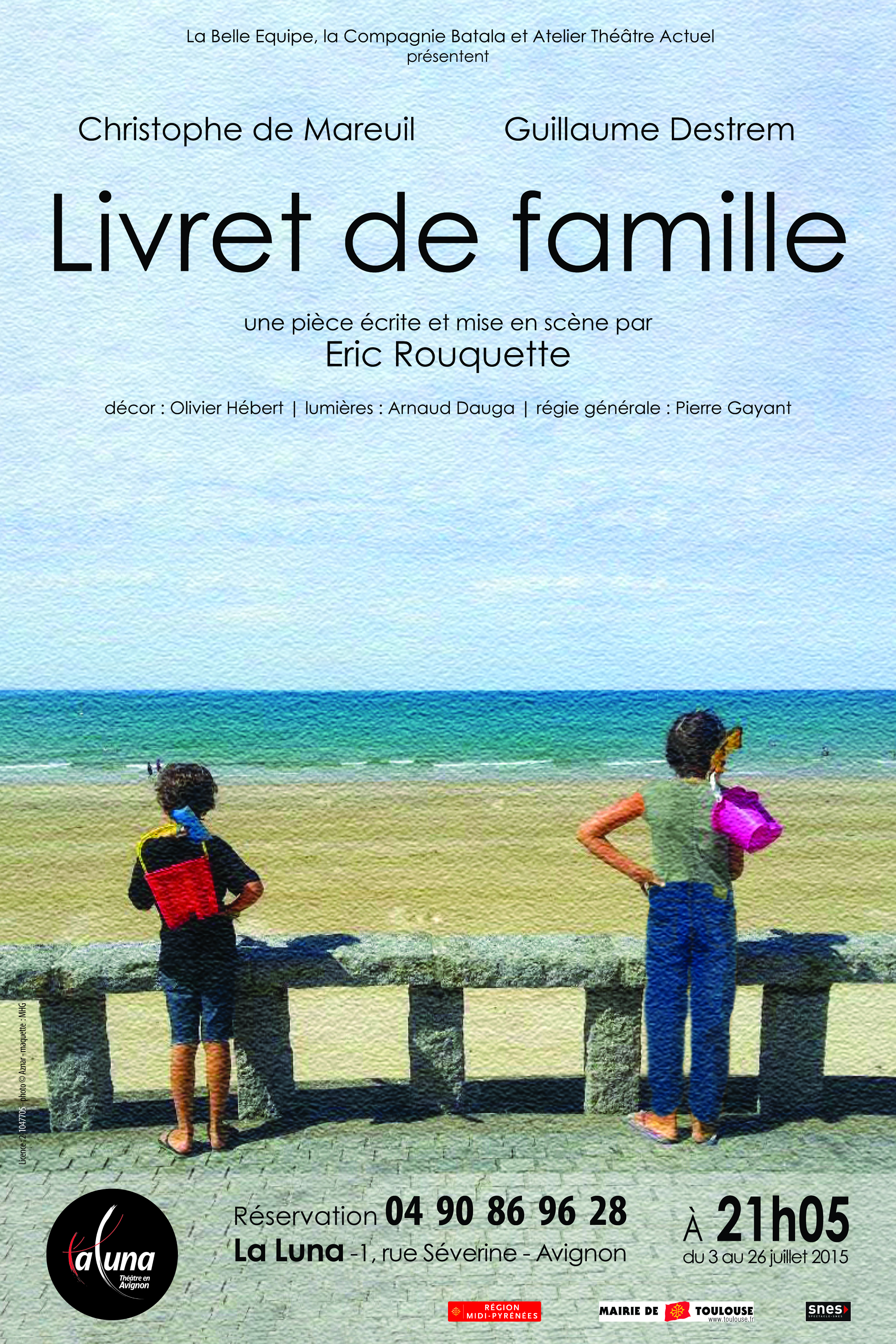 Livret de famille Eric Rouquette_affiche Avignon